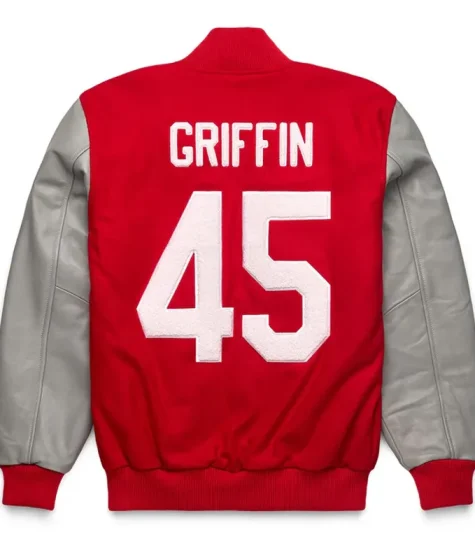 Ohio State Buckeyes Goat Red Varsity Jacket