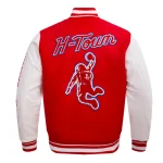 Rib Houston Rockets Red Varsity Jacket