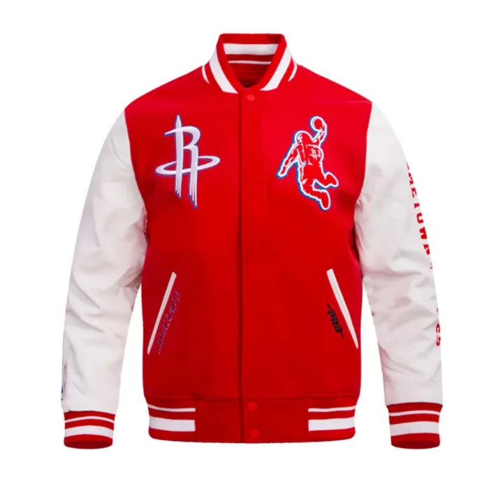 Rib Houston Rockets Varsity Jacket