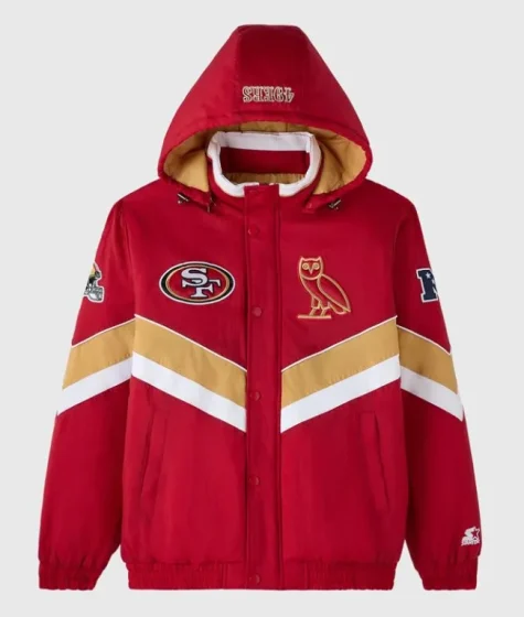 San Francisco 49ers OVO Sideline Puffer Jacket