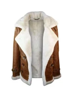 Women’s Double Breasted Shearling Jacket