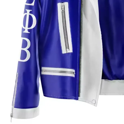 Zeta Phi Beta Leather Jacket