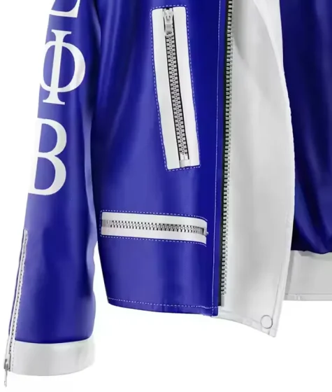 Zeta Phi Beta Leather Jacket
