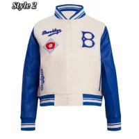 Retro Classic Brooklyn Dodgers Varsity Jacket