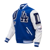 MLB Los Angeles Dodgers Varsity Jacket Blue