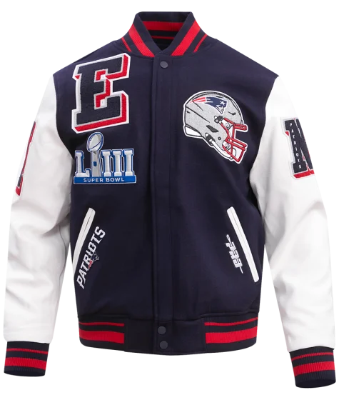 NFL England Patriots Varsity Jacket