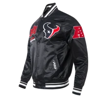 NFL Houston Texans Black Varsity Jacket Pro