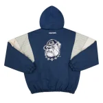 Navy 1990’s Georgetown Hoyas Pullover Half-Zip Jacket