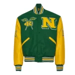 Norfolk State University Cropped Varsity Jacket