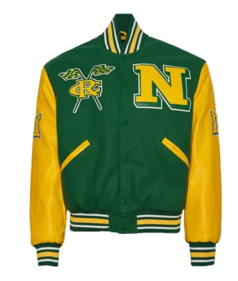 Norfolk State University Cropped Varsity Jacket