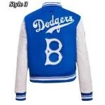 Retro Classic Royal blue Brooklyn Dodgers Varsity Jacket