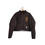 Carhartt x NY Yankees Crop Jacket Dark Brown