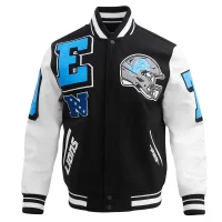 Detroit Lions Mashup Rib Varsity Jacket