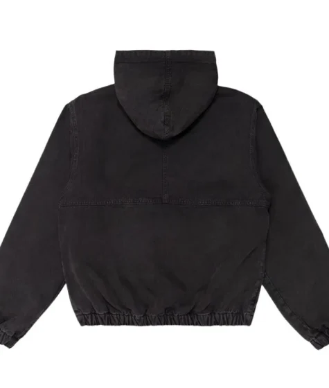 New Stussy Canvas Insulated Work Black Jacket