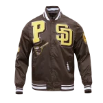 San Diego Padres Rib Satin Jacket
