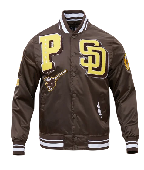 San Diego Padres Rib Satin Jacket