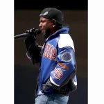 Super Bowl 2025 Kendrick Lamar Blue Jacket