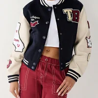 True Religion Varsity Jacket Women