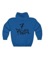 7 Rings Ariana Grande Hoodie Blue