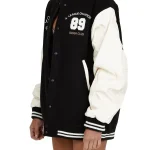 BAMBA LEAGUE 89’ Varsity Jacket Black