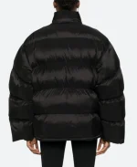 Balenciaga 3b Sports Icon Fitted Puffer Jacket