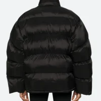 Balenciaga 3b Sports Icon Fitted Puffer Jacket