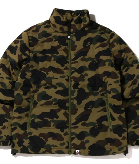 Bape 1st Down Camo Jacket