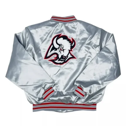 Buffalo Sabres Silver Satin Jacket