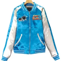 Chun Li Bonus Stage Street Fighter II Bomber Jacket