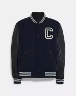 Coach Blue Varsity Jacket