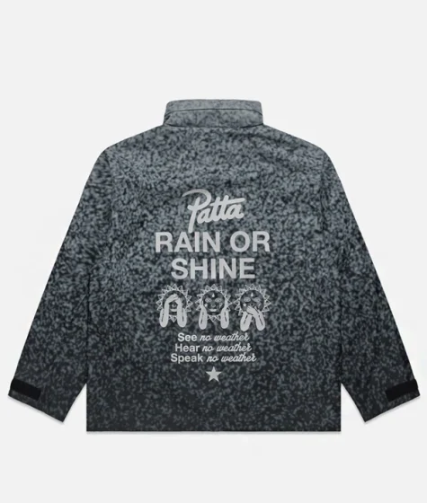 Converse x Patta Rain Gradient Black Jacket