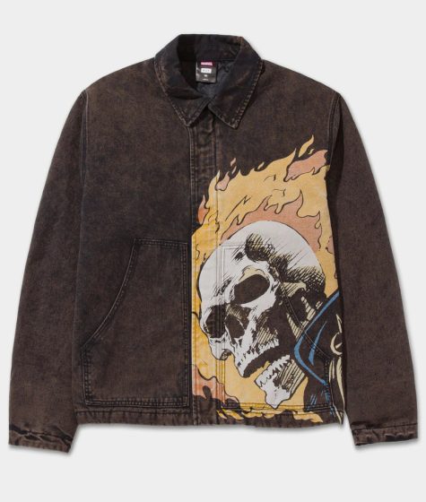 HUF X Marvel Ghost Rider Jacket