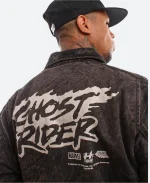 HUF X Marvel Ghost Rider Jacket Brown