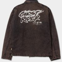 HUF x Marvel Ghost Rider Mens Work Jacket