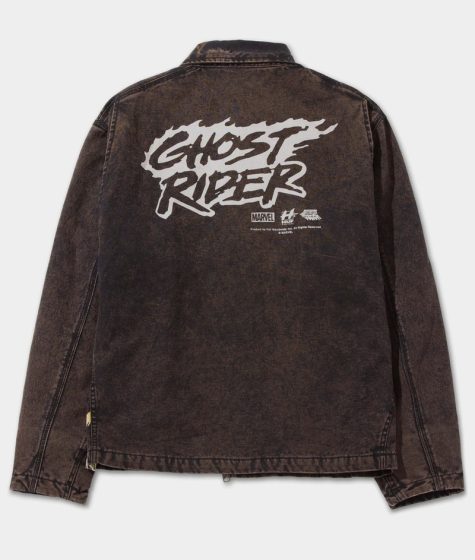 HUF x Marvel Ghost Rider Mens Work Jacket