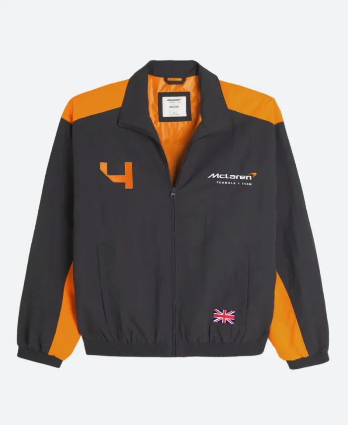 Hollister McLaren Black Track Jacket