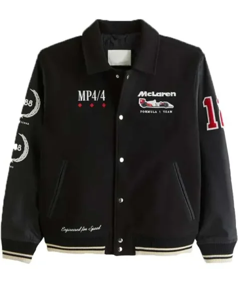 Mclaren F1 Varsity Bomber Jacket