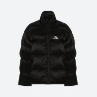 Men's Balenciaga 3b Sports Icon Fitted Puffer Jacket
