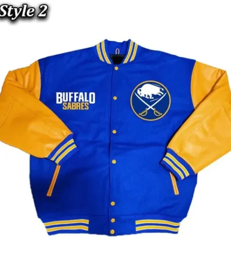 NFL Buffalo Sabres Varsity Jacket Blue