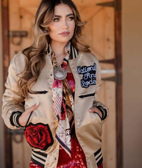 NFR Golden Silk Bomber Jacket On Sale