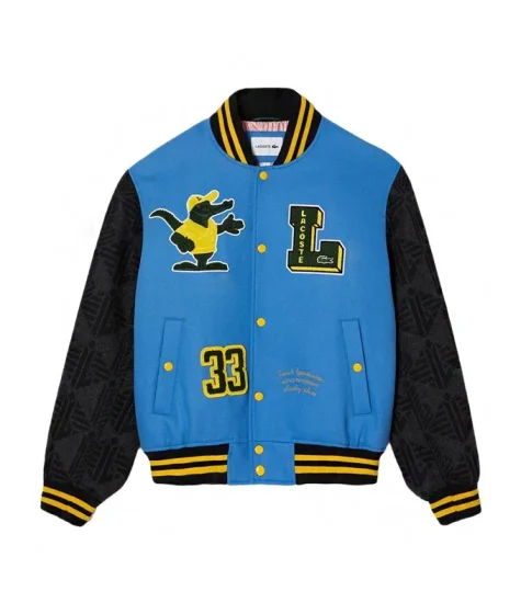 Novak Djokovic Lacoste Varsity Jacket