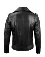 Sakamoto Days Boiled Black Moto Leather Jacket