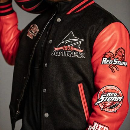 St. Johns BasketBall x Avirex Varsity Wool Jacket