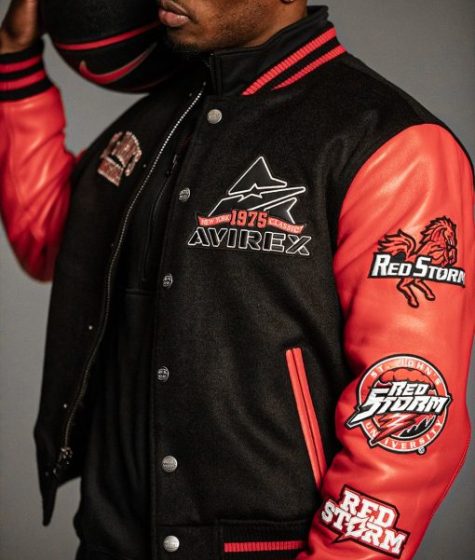 St. Johns BasketBall x Avirex Varsity Wool Jacket