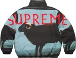 Supreme Damien Hirst Down Puffer Jacket Goat