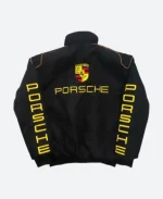 Vintage Edition Porsche F1 Racing Black Cotton Jacket