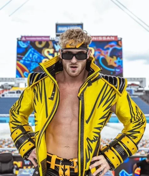 WWE Crown Jewel Logan Paul Jacket 2025