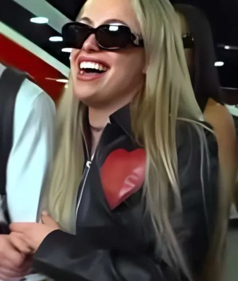 WWE Raw 2025 Liv Morgan Red Hearts Leather Jacket