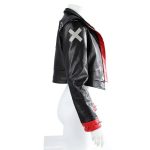 Arcane League of Legends 2 VI Black Studded Leather Jacket