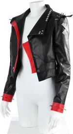 Arcane League of Legends 2 VI Studded Leather Jacket